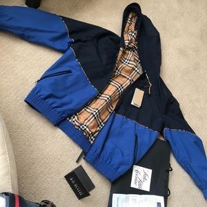 Burberry track jacket